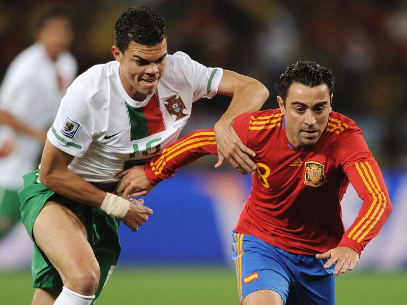 World Cup 2010 Spain 1 0 Portugal David Villa Breaks Down Portuguese Resistance To Send European Champions Into Quarter Finals Goal Com