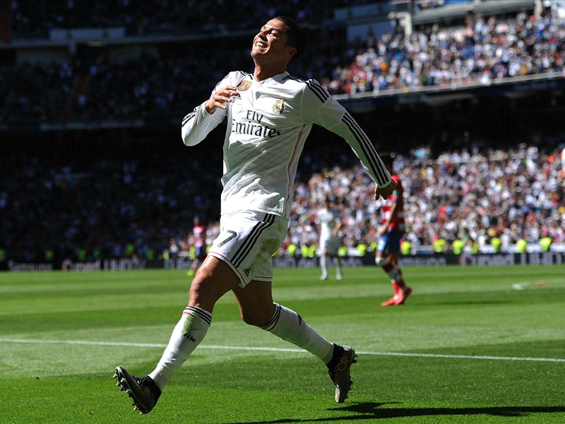 Real Madrid 9 1 Granada Ronaldo Hits Five In Easy Win For Blancos Goal Com