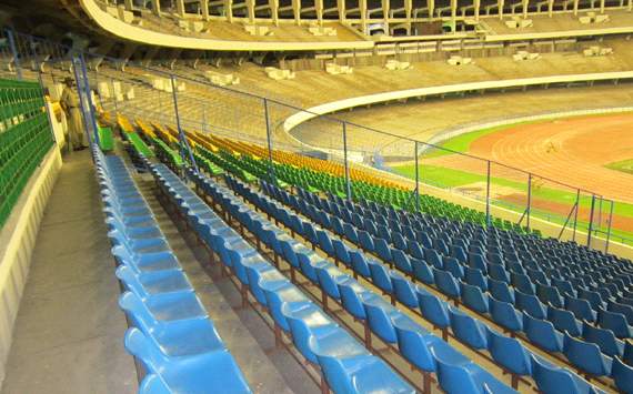 In Pictures Kolkata S New Look Salt Lake Stadium All Set To Host Historic International Friendly Between Argentina And Venezuela Goal Com