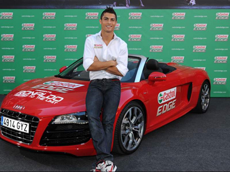 audi r8 ronaldo