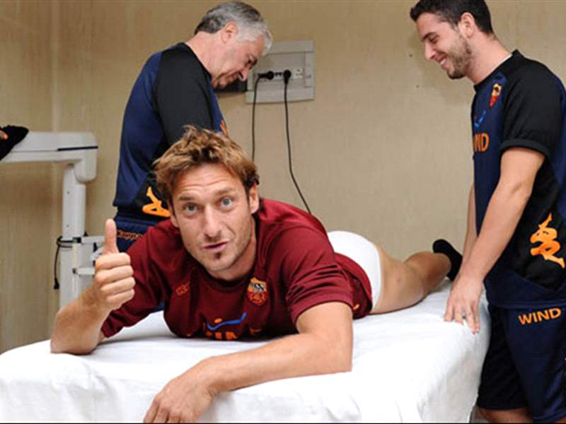 トッティ ダービー復帰に間に合うか Goal Com