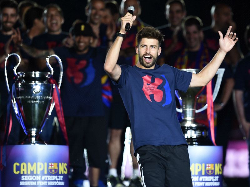 Pique has won 34 trophies in his career and is still going | SportzPoint