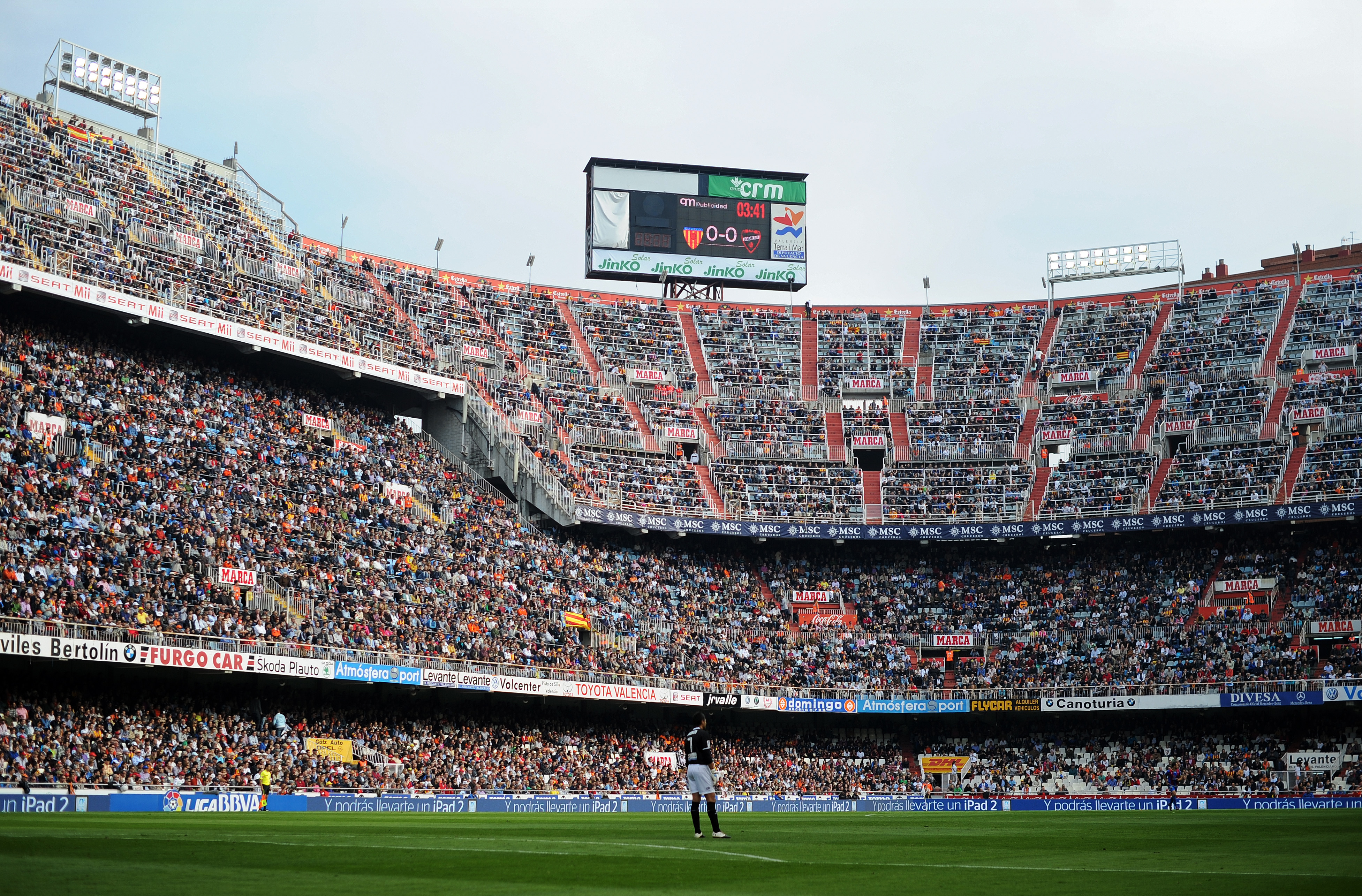 Los 20 estadios de la Liga BBVA - Mestalla - Valencia CF