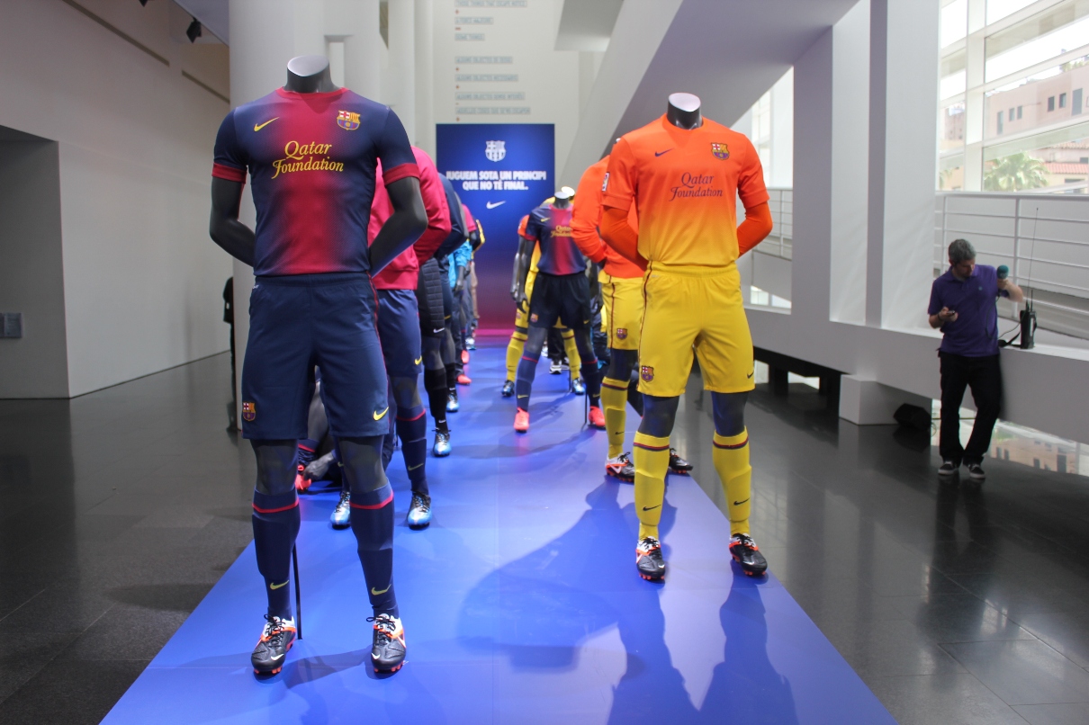 todas las camisetas del barcelona de la historia