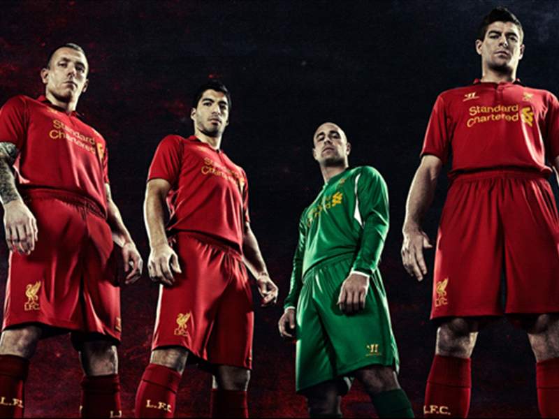 liverpool kit 2012