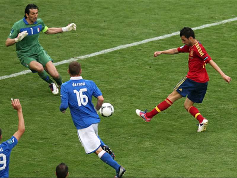 スペイン対イタリア 屈指の好カードは１ １のドロー Goal Com