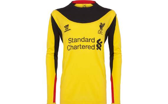 liverpool kit 2012