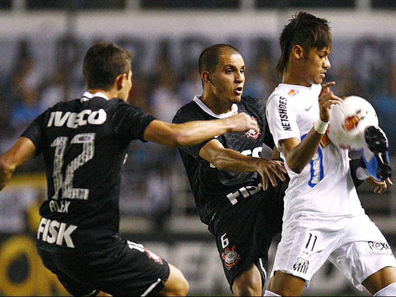 Corinthians 1 1 Santos Agg 2 1 Neymar Strike Not Enough As Defending Champions Crash Out In Semi Final Goal Com