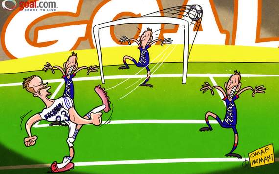 Football Goal Cartoon Image