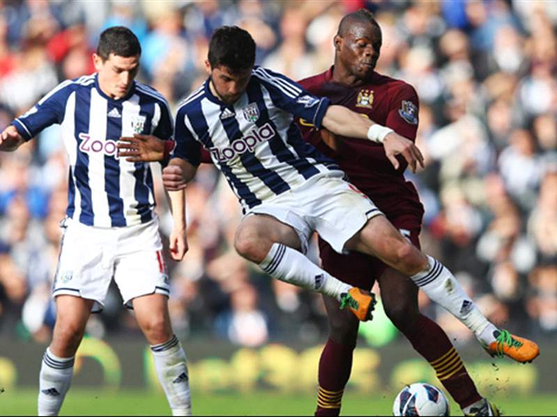 West Brom 1-2 Manchester City: Dzeko le saca las castañas del fuego a