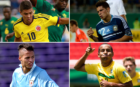 Los cracks a seguir en el Sudamericano Sub-20
