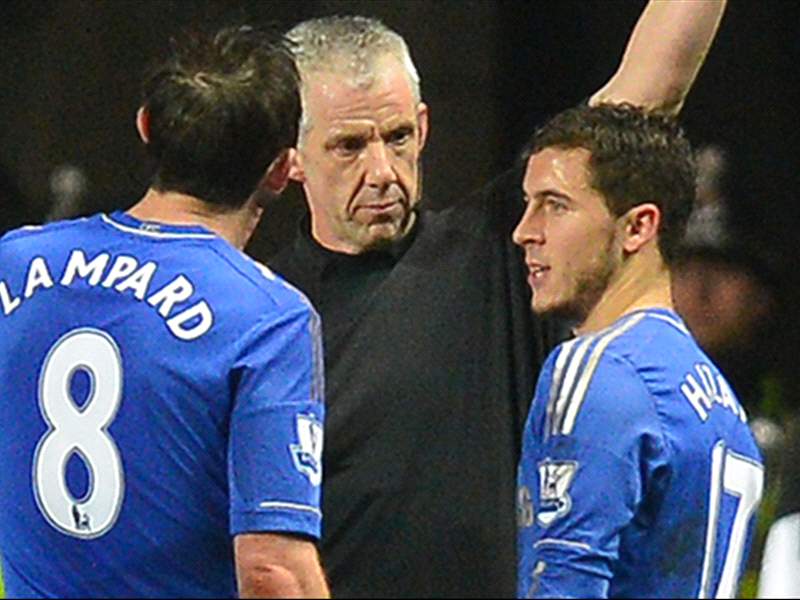 Chelsea Star Hazard Apologizes For Ball Boy Incident Goal Com