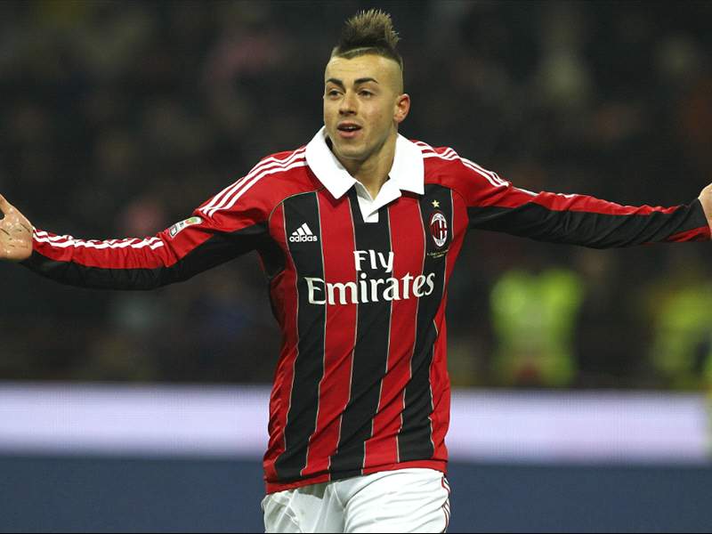 el shaarawy ac milan jersey