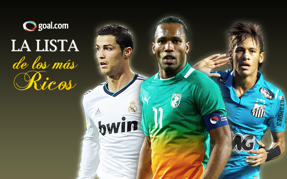 La lista Goal.com de los más ricos
