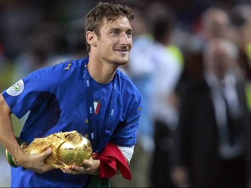Totti E I Campioni Del Mondo 2006 Buffon Barzagli Pirlo E De Rossi Ancora Al Top In Nove Hanno Detto Basta Goal Com