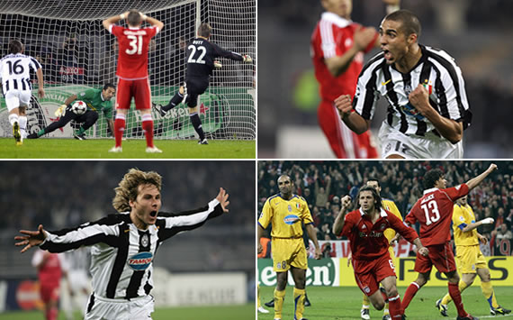 Los Bayern-Juventus en Champions League