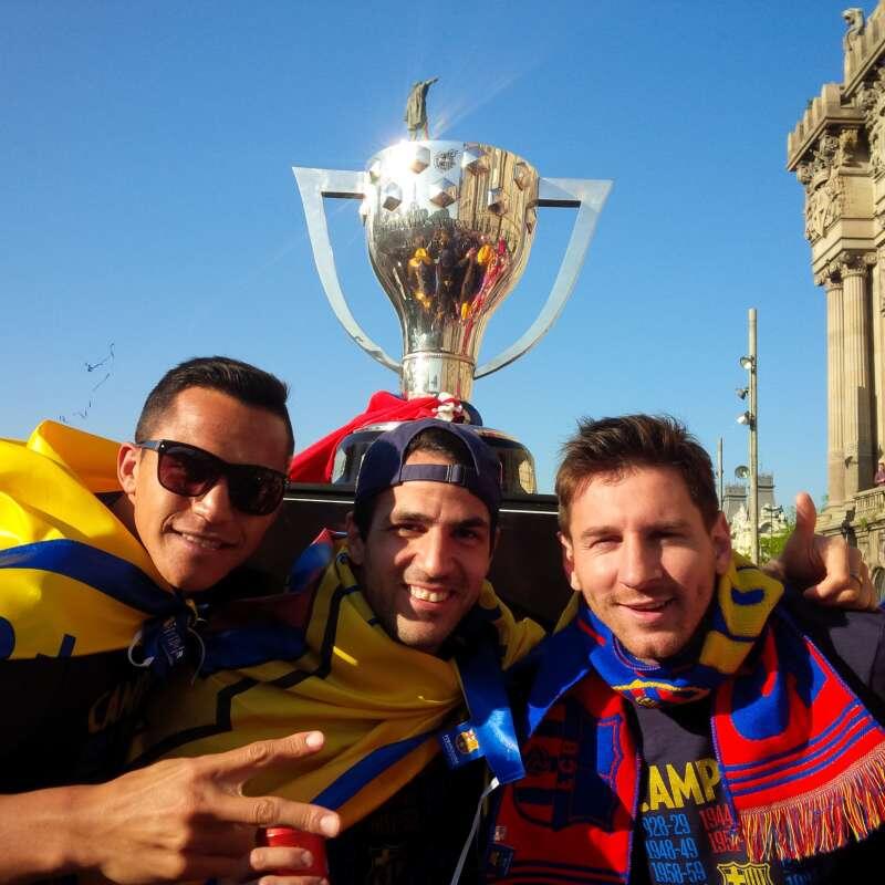 Feest in Barcelona