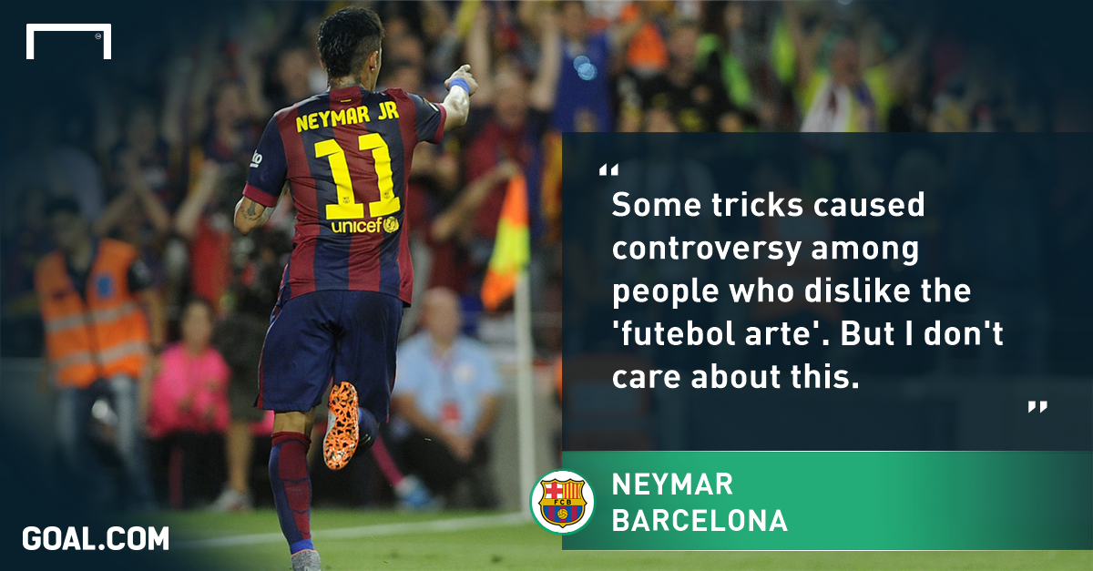 Neymar Reveals His Idol And Favourite Skill Goal Com