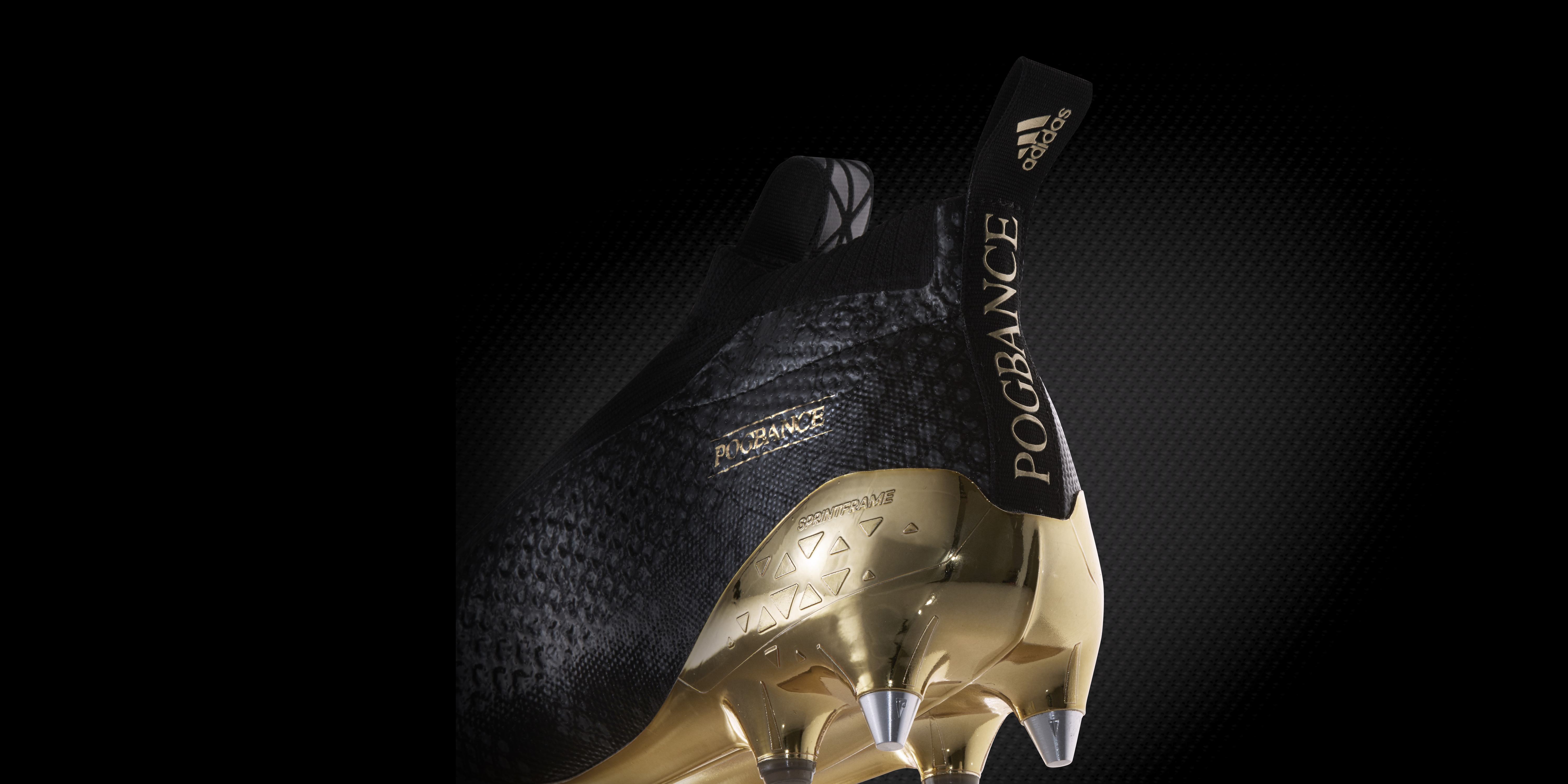 pogba black and gold boots