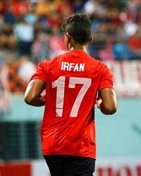 Irfan Fandi honoured to wear the number 