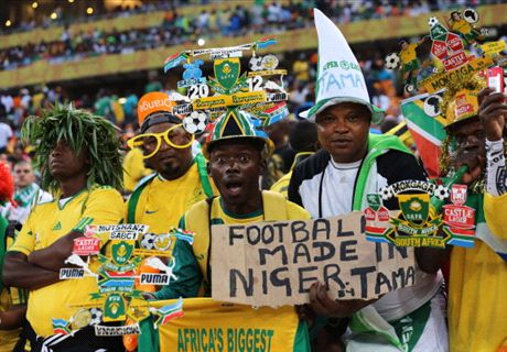 How Africa reacted to Bafana and Nigeria draw