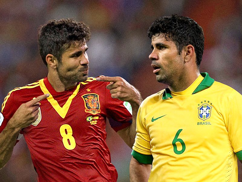 Si Hoy O Manana Fuese El Mundial Diego Costa Estaria Convocado Con Brasil Goal Com