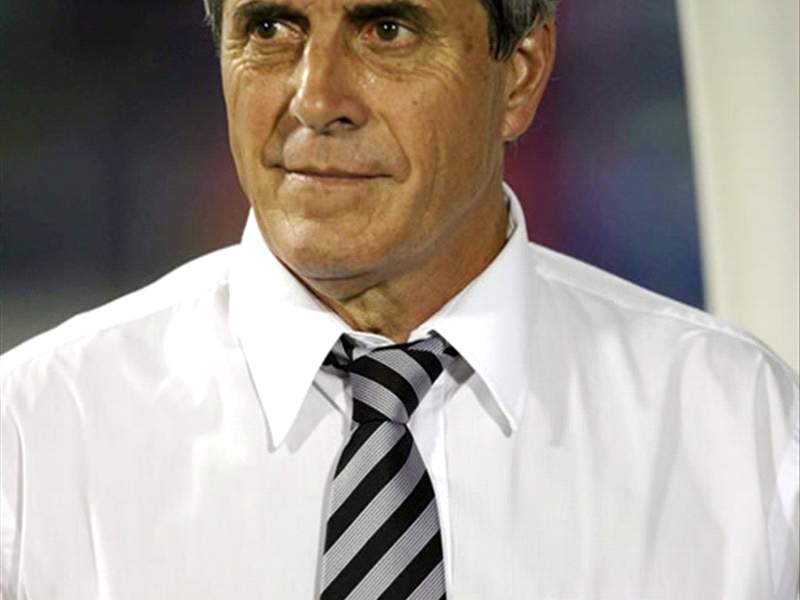 Oscar Tabarez Uruguay Can Beat Paraguay Goal Com