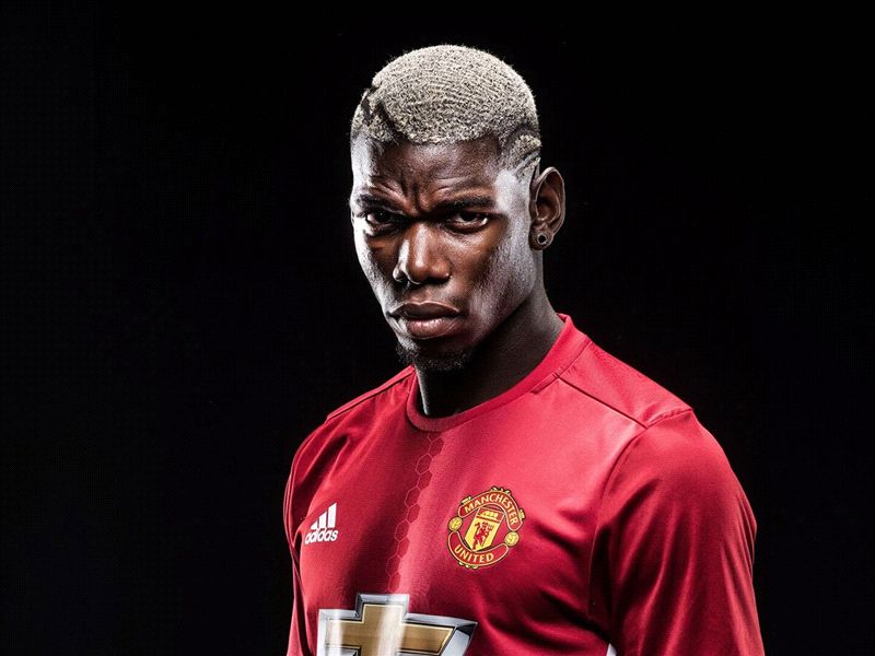 Man Utd video: Paul Pogba shows off latest hairstyle ...