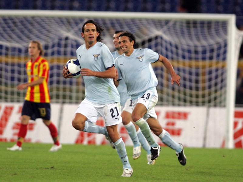 Lazio S Simone Inzaghi Hangs Up His Boots Report Goal Com