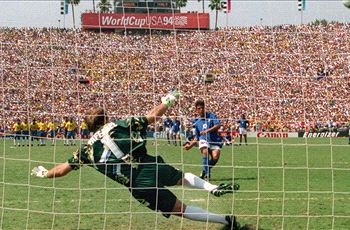 So1994年w杯名場面 バッジョ ブラジル戦のpk Goal Com