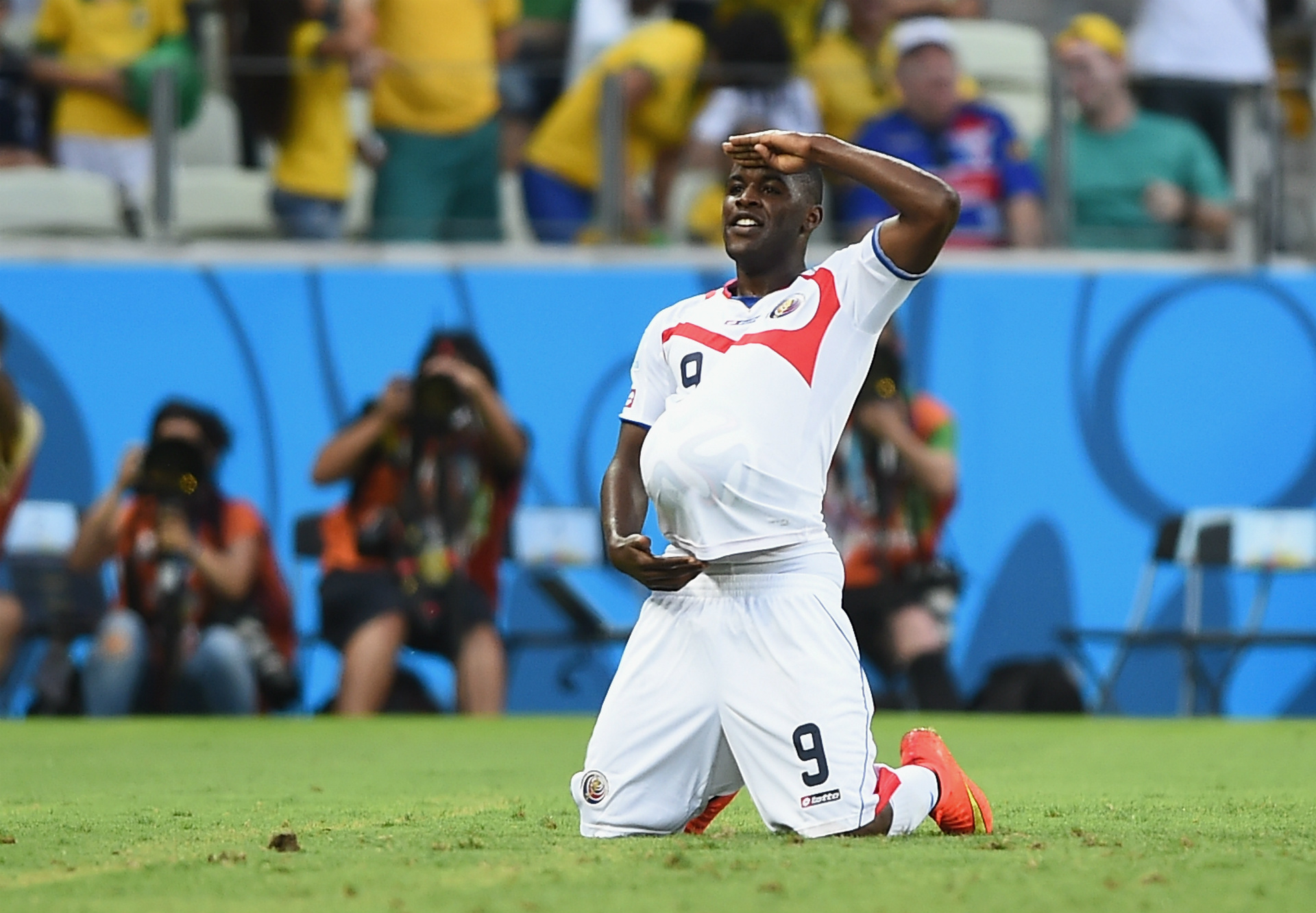 GALERI Momen Mengesankan Piala Dunia 2014 Kosta Rika Kejutkan