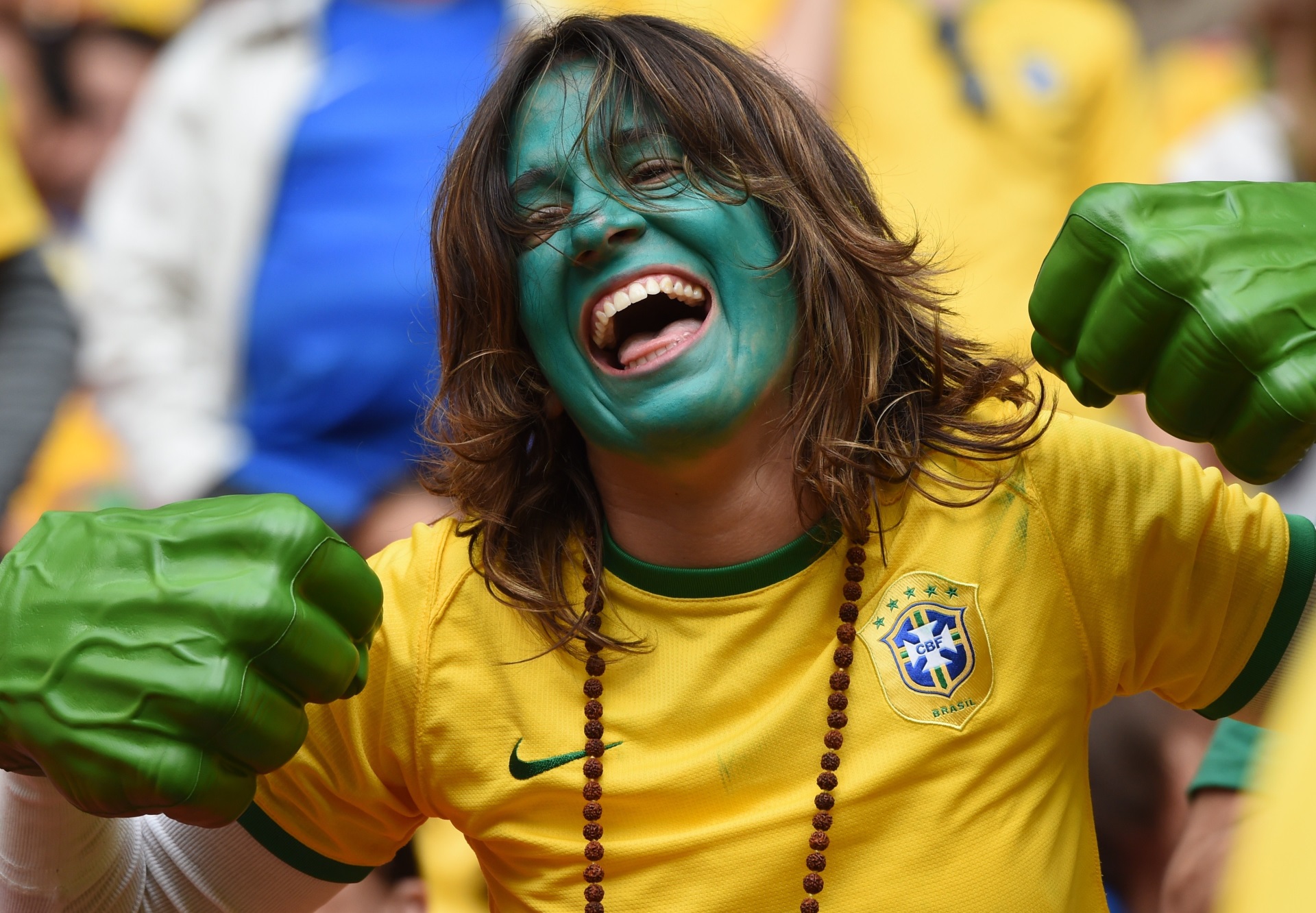 GALERI Warna Warni Piala Dunia 2014 Fanatisme Suporter Latin