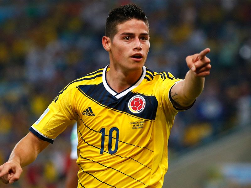 James Rodriguez volley vs. Uruguay voted best goal of World Cup | Goal.com