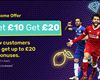 Bet £10, get £20 in free bets - dabblebet offer