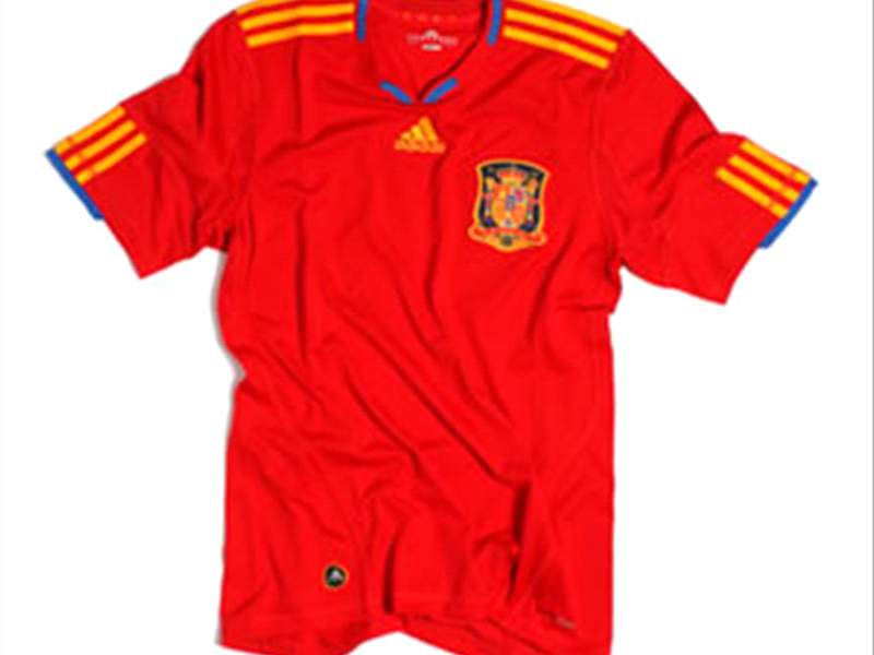 spain 2010 world cup jersey away