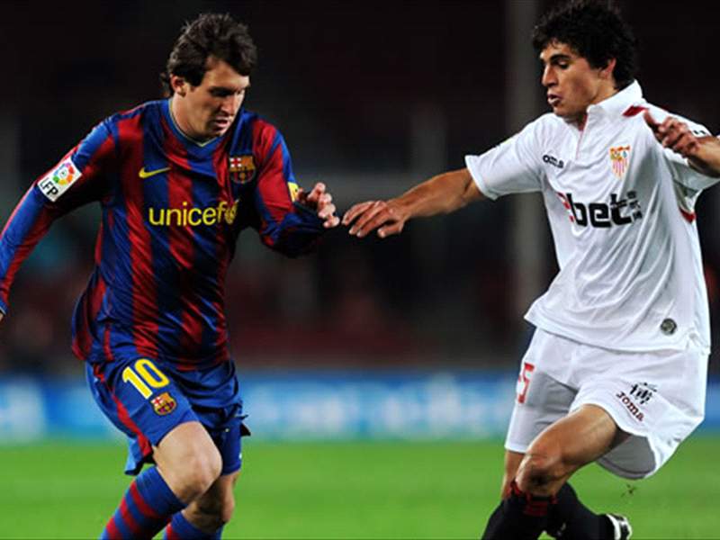 Head To Head Sevilla Vs Barcelona Goal Com