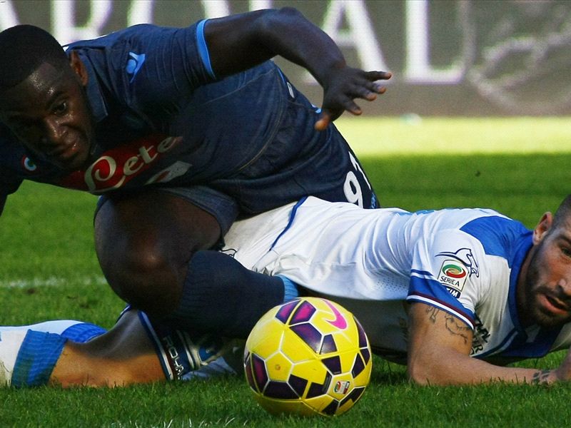 Napoli 2 2 Empoli Fourth Successive Draw For Partenopei Goal Com
